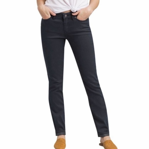 Prana Kayla Skinny Mid‎ Rise Jeans Black - Picture 1 of 6